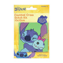 Disney Counted Cross Stitch Mini Kit 10x10cm - Stitch & Scrump