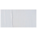 A rectangular close-up showing a light gray to off-white textured surface with vertical brushstroke lines, presented on a white background.