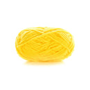 Poppy Crafts Snuggly Chenille Yarn 50g - Bright Yellow