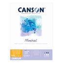 Canson Montval Watercolour Pad - Cold Pressed 185gsm A4 - 12 Sheets
