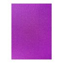 Poppy Crafts A4 Premium Glitter Cardstock 10 Pack - Purple Purple