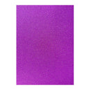 Poppy Crafts A4 Premium Glitter Cardstock 10 Pack - Purple Purple