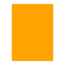 Poppy Crafts A4 Premium Fluorescent Cardstock 10 Pack - Orange