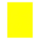 Poppy Crafts A4 Premium Fluorescent Cardstock 10 Pack - Yellow