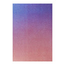 Poppy Crafts Letter Size Premium Ombre Glitter Cardstock 10 Pack - Tequila Sunrise