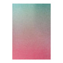 Poppy Crafts A4 Premium Ombre Glitter Cardstock 10 Pack - Garden Sparkle