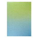 Poppy Crafts A4 Premium Ombre Glitter Cardstock 10 Pack - Spring