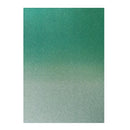 Poppy Crafts A4 Premium Ombre Glitter Cardstock 10 Pack - Forest Shimmer