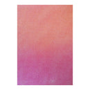 Poppy Crafts A4 Premium Ombre Glitter Cardstock 10 Pack - Pink Sunset