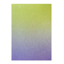 Poppy Crafts A4 Premium Ombre Glitter Cardstock 10 Pack - Persian Shield
