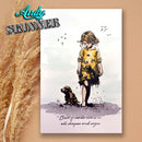 Andy Skinner Pre-Cut Rubber Stamp Set - Best Friends