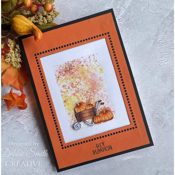 Creative Expressions Jane's Doodles Clear Stamp Set 6"x 8" - Apple Pumpkin Spice*