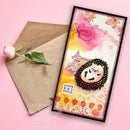 Creative Expressions Clear Stamp Set 6"x 8" By Dora Shrive - Hedgehogs