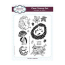 Creative Expressions Clear Stamp Set 6"x 8" By Dora Shrive - Hedgehogs