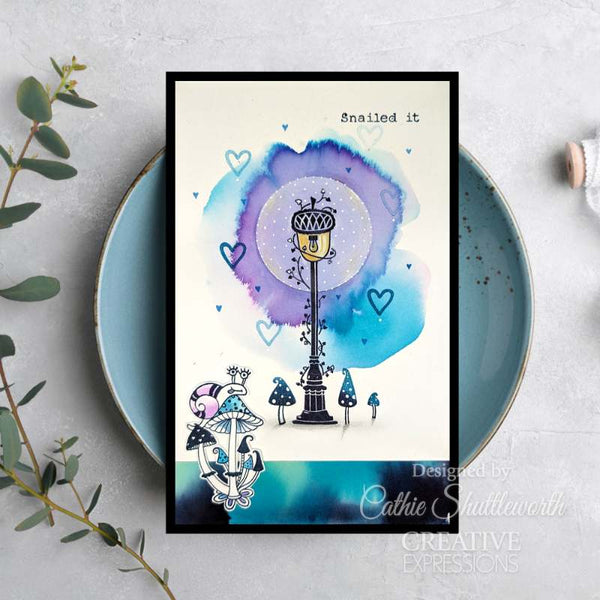 Creative Expressions Clear Stamp Set 6"x 8" By Dora Shrive - Snailed It
