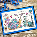 Creative Expressions Clear Stamp Set 6"x 8" By Dora Shrive - Snailed It