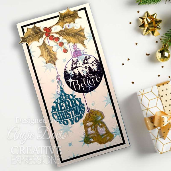 Creative Expressions Taylor Made Journals Clear Stamp 6"x 8" - Believe