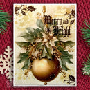 Creative Expressions Taylor Made Journals Clear Stamp 6"x 8" - Seasons Greetings
