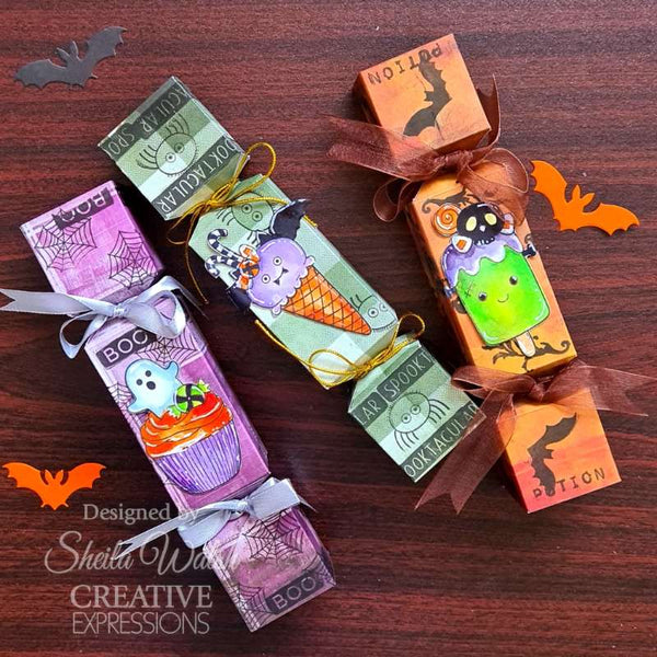 Creative Expressions Jane's Doodles Clear Stamp Set 6"x 8" - Spooktacular