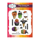 Creative Expressions Jane's Doodles Clear Stamp Set 6"x 8" - Spooktacular