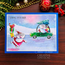 Creative Expressions Jane's Doodles Clear Stamp Set 6"x 8" - St Nick