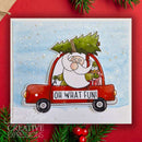 Creative Expressions Jane's Doodles Clear Stamp Set 6"x 8" - St Nick