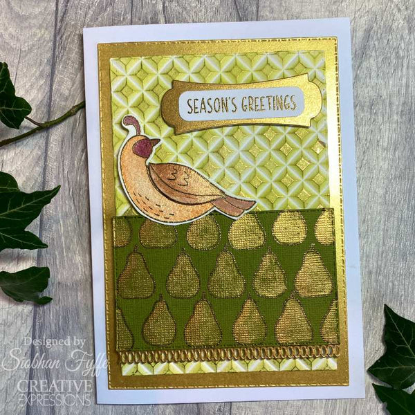 Creative Expressions Jane's Doodles Clear Stamp Set 4"x 6" - Partridge