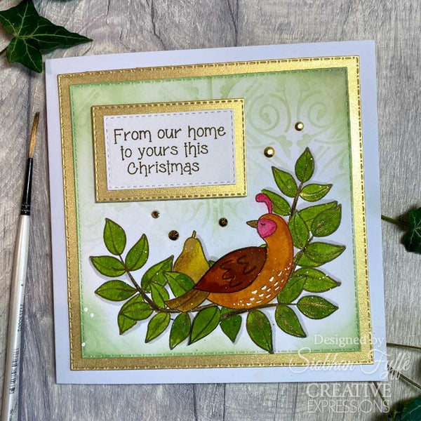Creative Expressions Jane's Doodles Clear Stamp Set 4"x 6" - Partridge