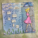 Creative Expressions 6"x 8" Clear Stamp Set by Jane Davenport - Weather With You