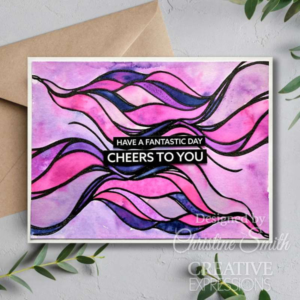 Creative Expressions 6"x 8" Clear Stamp Set by Jane Davenport - Wildink*