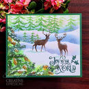 Creative Expressions Taylor Made Journals Stencil 6"x 6" - Woodland Friends