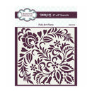 Creative Expressions Folk Art Stencil 6"x 6" - Flora*
