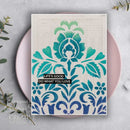 Creative Expressions Folk Art Stencil 6"x 6" - Flora*