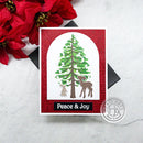 Hero Arts Clear Stamps 6"X8" Colour Layering Seasonal Tree*