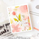 Concord & 9th Clear Stamps 4"X4" Cottage Garden*