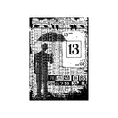 Tim Holtz 2.5"x3.5" Cling Stamp - Optimist
