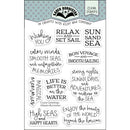 Karen Burniston Clear Stamps 3"x4" Cruise Greetings