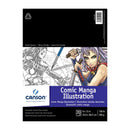 Canson Artist Series Comic Manga Illustration Pad 9"x 12" - 20 Sheets