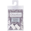 ChiaoGoo End Stoppers (2/unit) Small White