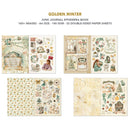 Ciao Bella A4 Junk Journal Ephemera Book - Golden Winter