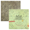 Collage Press 12"x12" Double-Sided Cardstock - Knave Of Hearts Collection - Queen Of Hearts