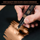 Poppy Crafts Chrome Markers 3 Pack - Copper