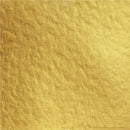 A close-up texture shot of a gold-colored, crinkled paper or fabric material.