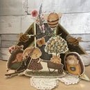 Craft Consortium 3D Decoupage 8"X8" Pad 18/Pkg Amongst The Hedgerow