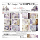 Craft O'Clock Heritage Whispers 8"x8" Medium Papers Set
