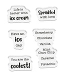 Crafter's Companion Life is Sweet Stamp & Die Set - Ice Cream Cart