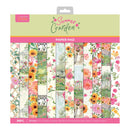 Crafter's Companion 12" x 12" Paper Pad - Summer Garden
