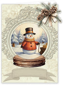 Creatief Art Frosted Snowglobes Card Kit