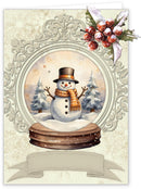 Creatief Art Frosted Snowglobes Card Kit