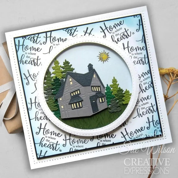Creative Expressions Craft Dies By Sue Wilson Miniature Village Corner Cottage